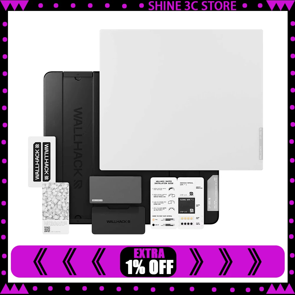 

Коврик для мыши WALLHACK SP 005 из стекла, для FPS, высокоскоростной, без покрытия, прочный, с текстурой микроэтчинга для APEX, CSGO, Valorant