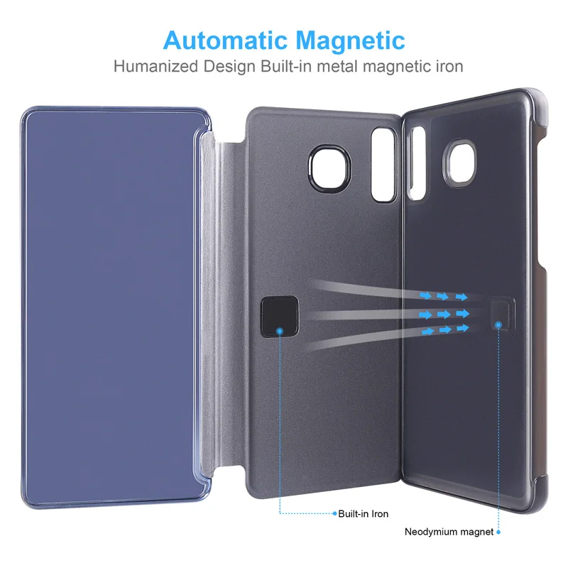 360 ° glass mirror stereoscopic stand phone case suitable for Xiaomi 9 10 10T 11 11T 12 12T 13T Pro Lite POCO M5S X3 X4 X5 F2 M3