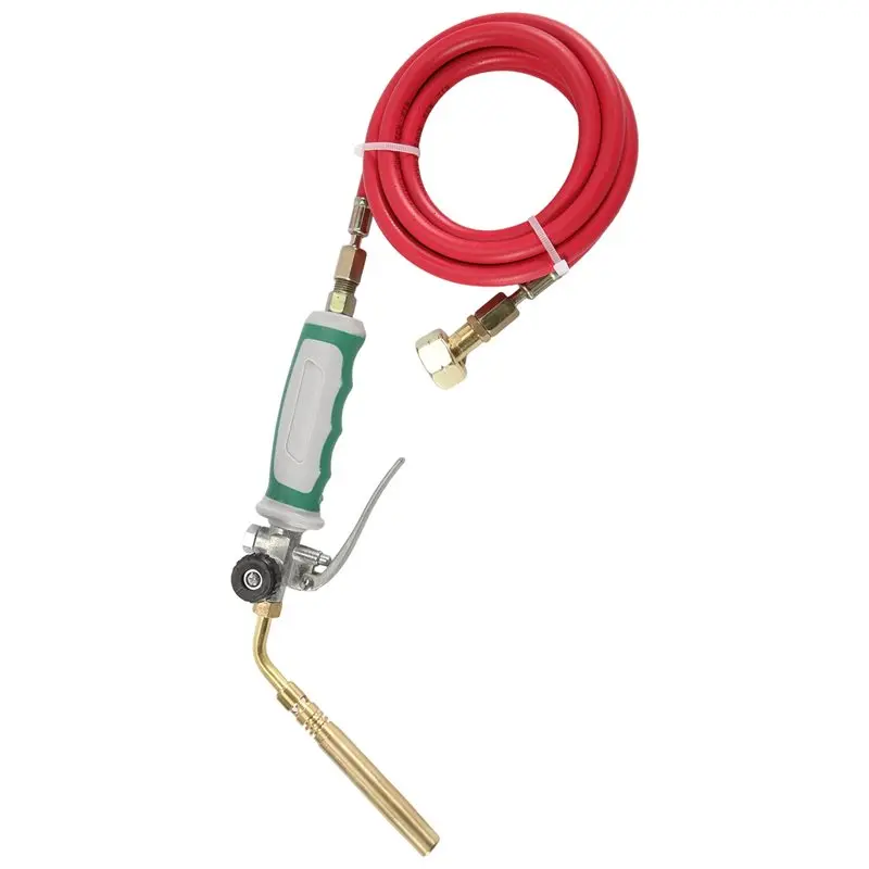 ABLL-Welding Torch Double Switch Germany Style Soldering Torches Refrigeration Oxygen-Free Torches With 1.6M Hose Easy To Use