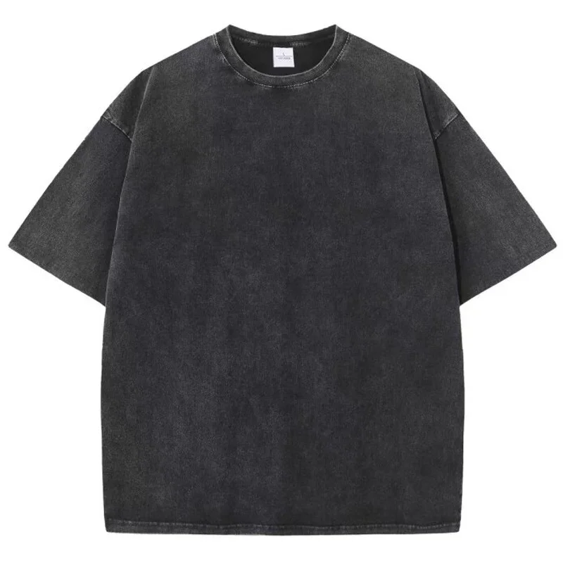 メンズ ヘビーウェイト無地Tシャツ オーバーサイズ グレー XXL 特別割引