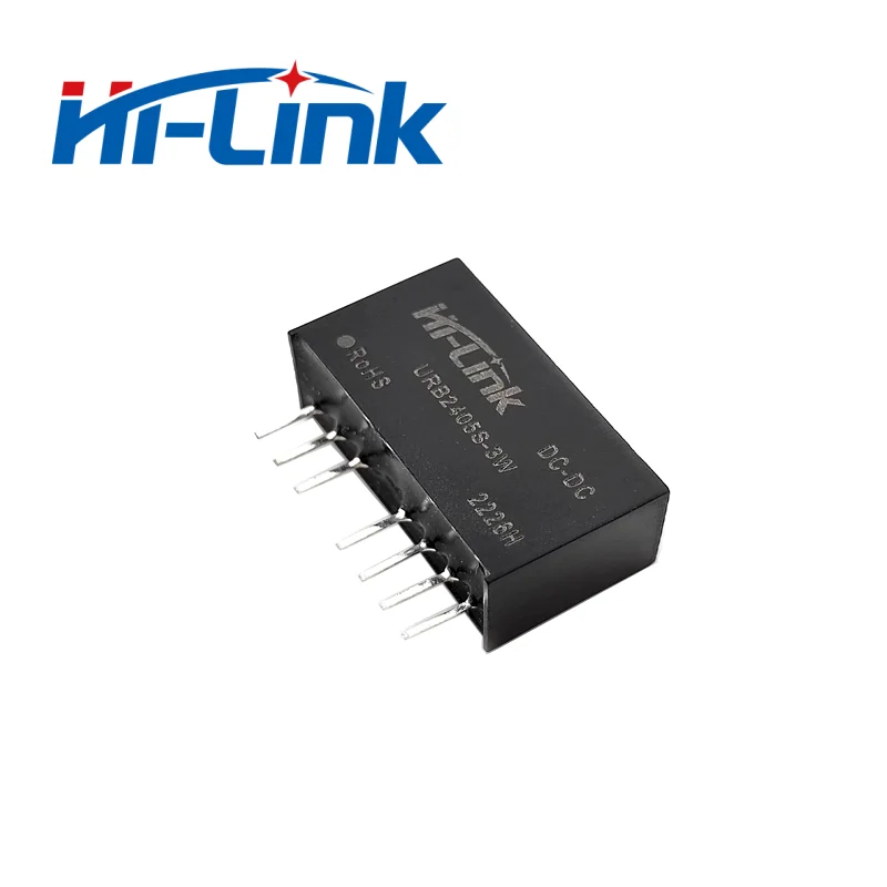 Hi-Link 3W 3.3V/5V/9V/12V/15V/24V URB2405S-3WR3 URB2412S-3WR3 URB2424S-3WR3 DC-DC Power Supply Module 9-36Vdc