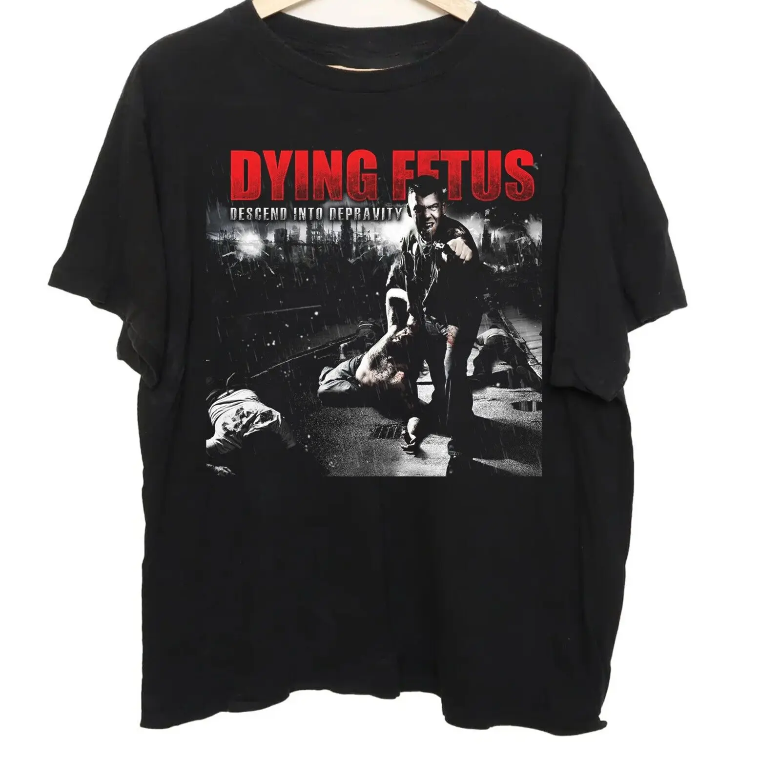 

Rare Dying Fetus logo Gift Family Men All Size T-Shirt Q874