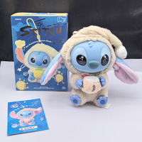//* Stitch Eat Something Before Sleep Series Blind Box Plush Vinyl Toys Cute Doll Labu V3 Mystery Box Bag Pendant Decor Gift