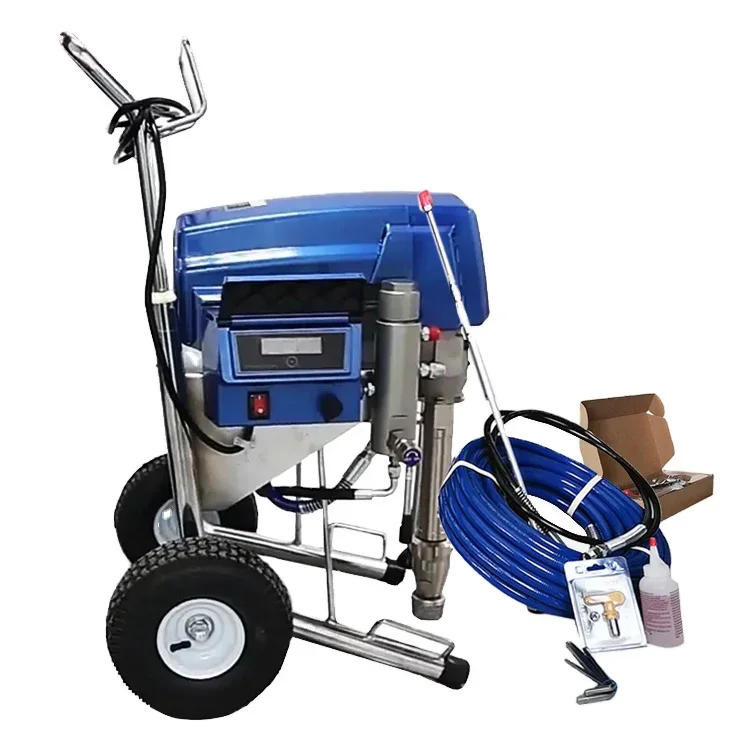 4000W Mark V Electric Wall Putty Spraying Machine Airless Paint Sprayer with Long Piston Pump