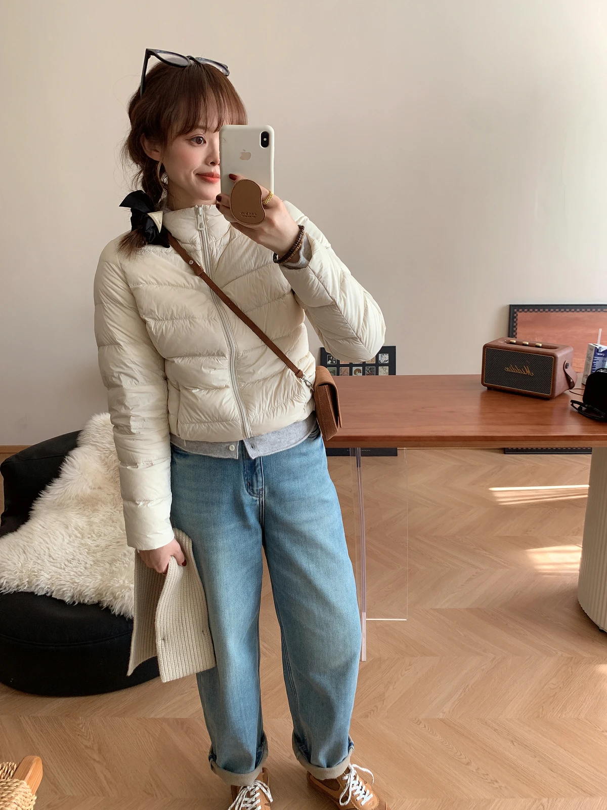 

Women's Lightweight ort Puffer Jaet Stand Collar Outdoor Winter Coat Slim Fit Warm Yoga Sportswear Inner Wear