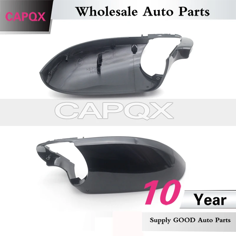 CAPQX مرآة الرؤية الخلفية غطاء غطاء ل DFSK المجد 500 E3 بدوره مصباح إشارة مرآة زجاجية إطار مرآة غطاء قذيفة سفلية