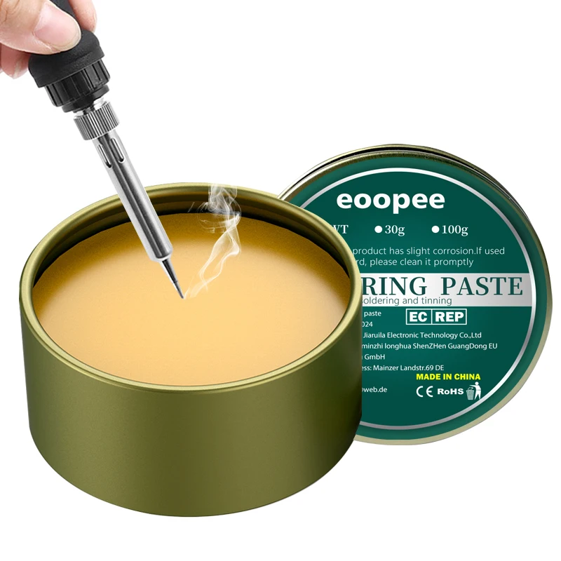 Solder Paste Rosin Flux Professional Welding Flux No Clean Flux for Soldering Electronic Circuit Board Essential Electronic Tool