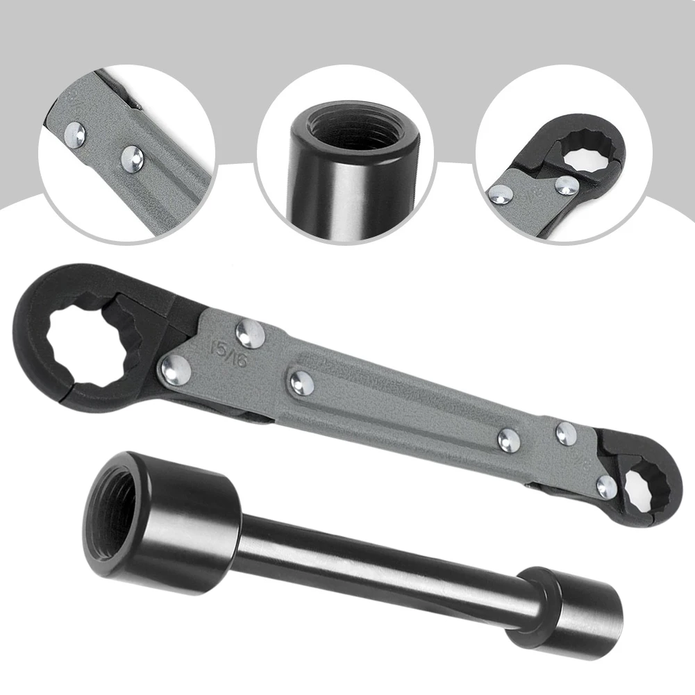 1 Set Plumbing Tools Angle Stop Wrench Kit Angle-on Wrench Professional Plumber Wrench Compression Angle Stops Tool