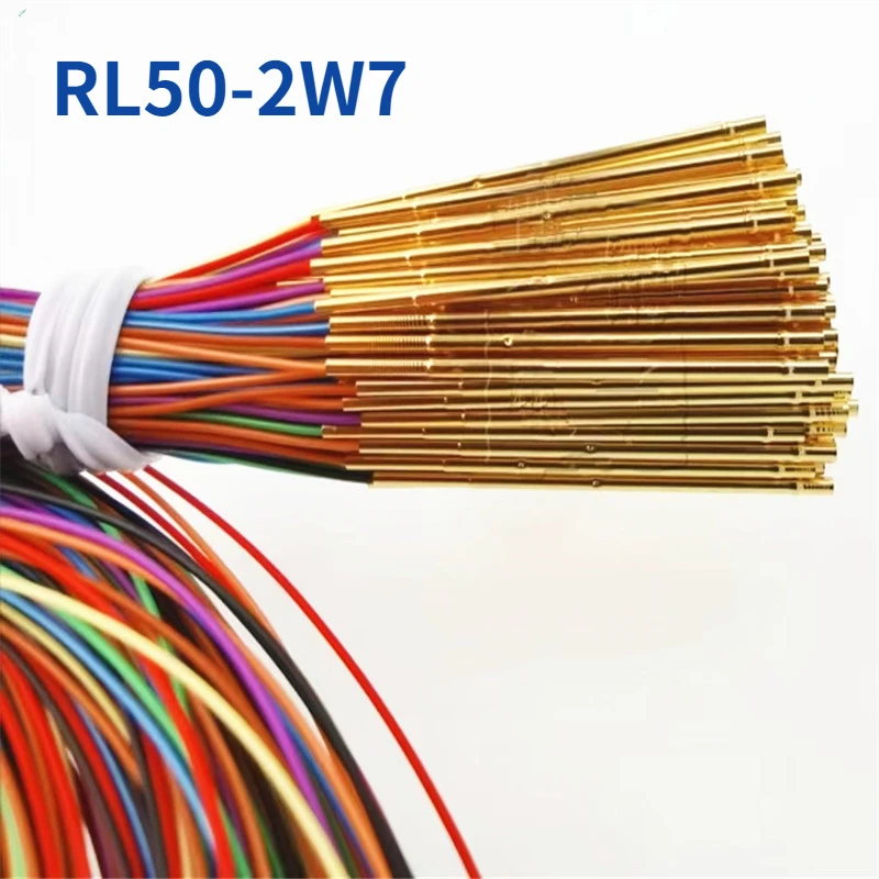 

200PCS/Pack RL50-2W7 Needle Set 0.86mm Test Needle Seat 0 # Extended Cord Test Needle Set