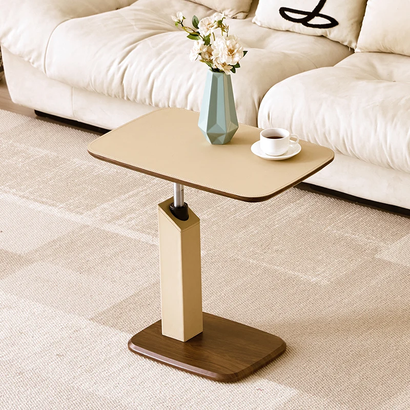 Mesa de centro elevable de diseño, estilo italiano moderno, minimalista, para salón, cocina y comedor, mobiliario.