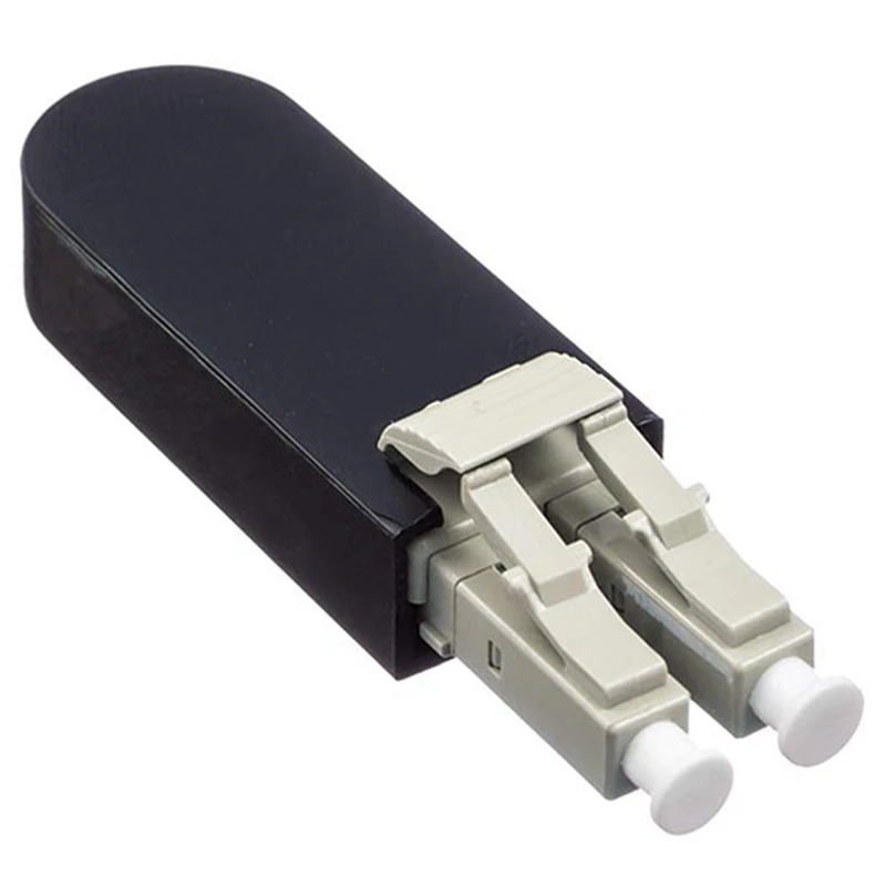 Kabel adaptor Loopback serat optik LC/UPC 2 pak, Plug uji 50/125 Multimode untuk aplikasi pengujian