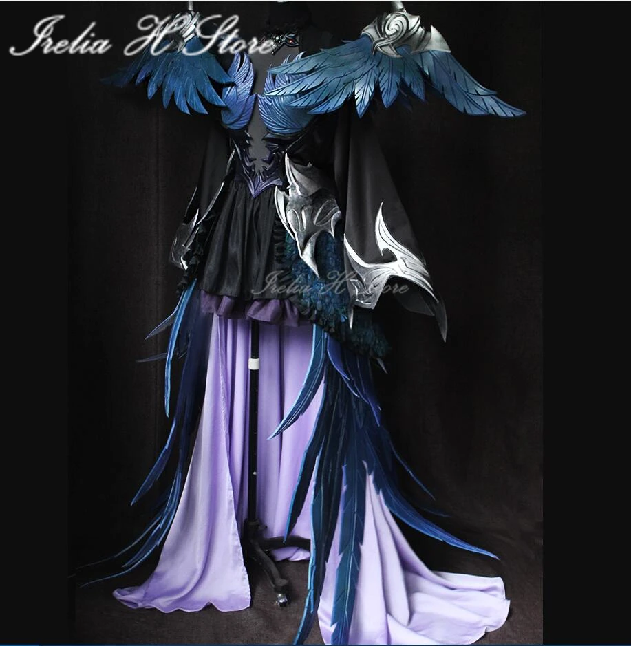 Irelia H Store FF14 Costume Final Fantasy XIV Gaia Cosplay Costume Full set no wings High Quality Customized Halloween Party Dre