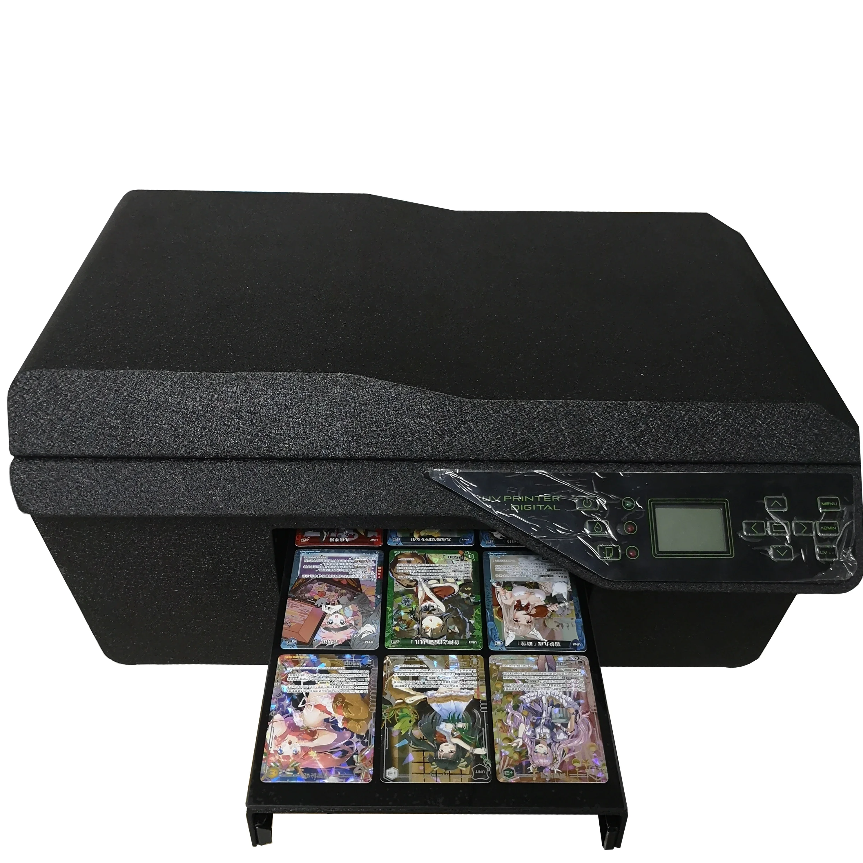 Professional AMJ L800 UV hologram holographic game trading card printer