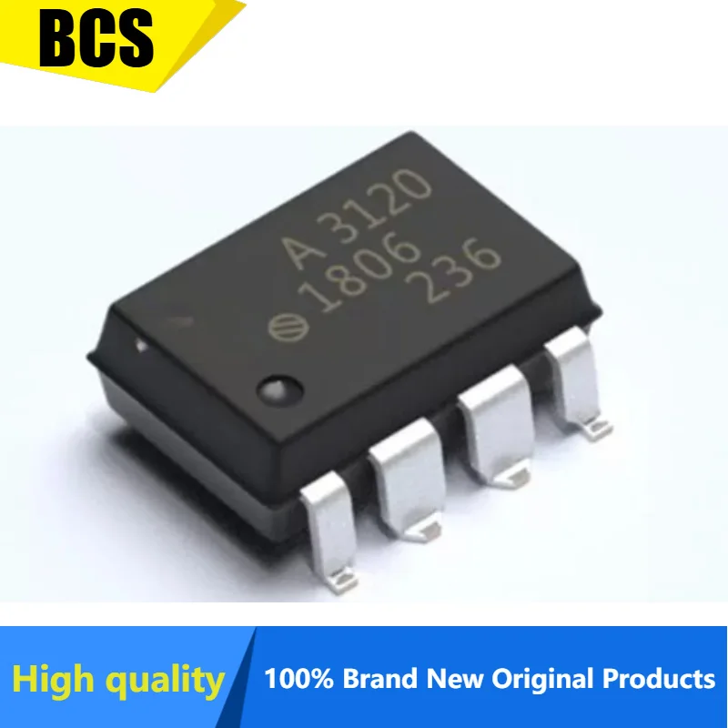 

10PCS HCPL-3120 SOP-8 DIP-8 100% New original Chipset IC Electronic Component SMD Original stock