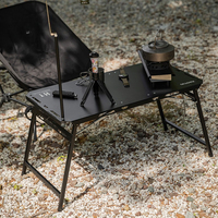 Heavy Duty Foldable Camping Table Portable IGT Picnic Table with Quick Open Design Waterproof Outdoor Tactical Table for Travel