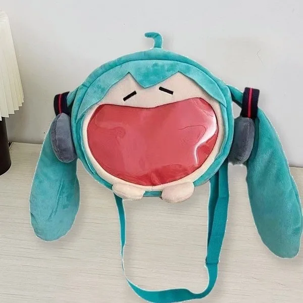 New Women's Shoulder Bag Backpack Cute Anime Plush Cartoon Kawaii Knapsack Student Bag Packet For Gifts Toys Hot Selling