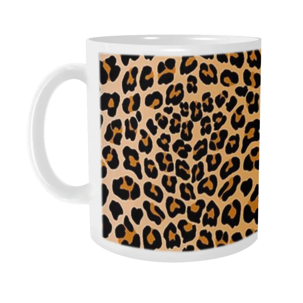 

Leopard print Tea Coffee Mugs Bachelorette Party Team Groomsman Cups Wedding Gifts