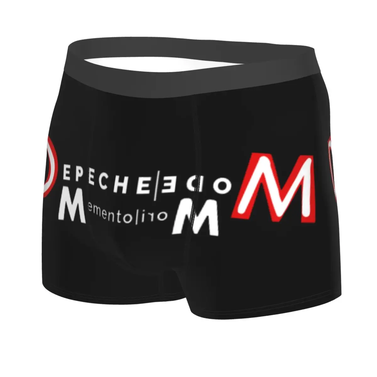 Custom Electronic Rock Band Depeche Cool Mode Boxer Shorts Men 3D Print Male Stretch Underwear Panties Briefs