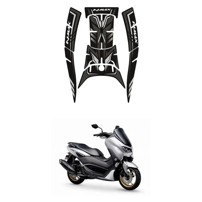 For NMAX155 2020 Motorcycle Tank Pad Protector 3D Gel Sticker Decal - 3