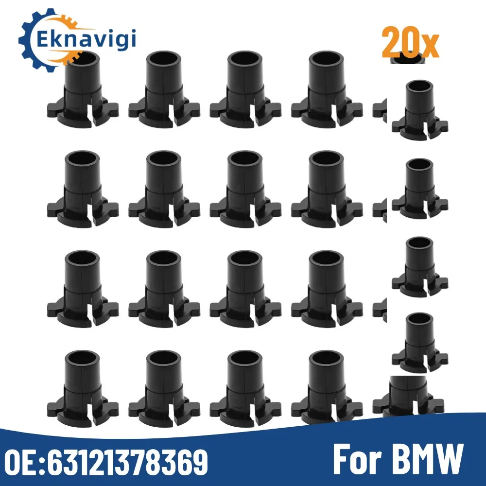 20pcs Headlamp Headlight Adjusting Screw Clip Bracket Fastener Rivet OE#63121378369 For BMW 3 5 6 7 8 Series E30 E34 E24 E32 E31