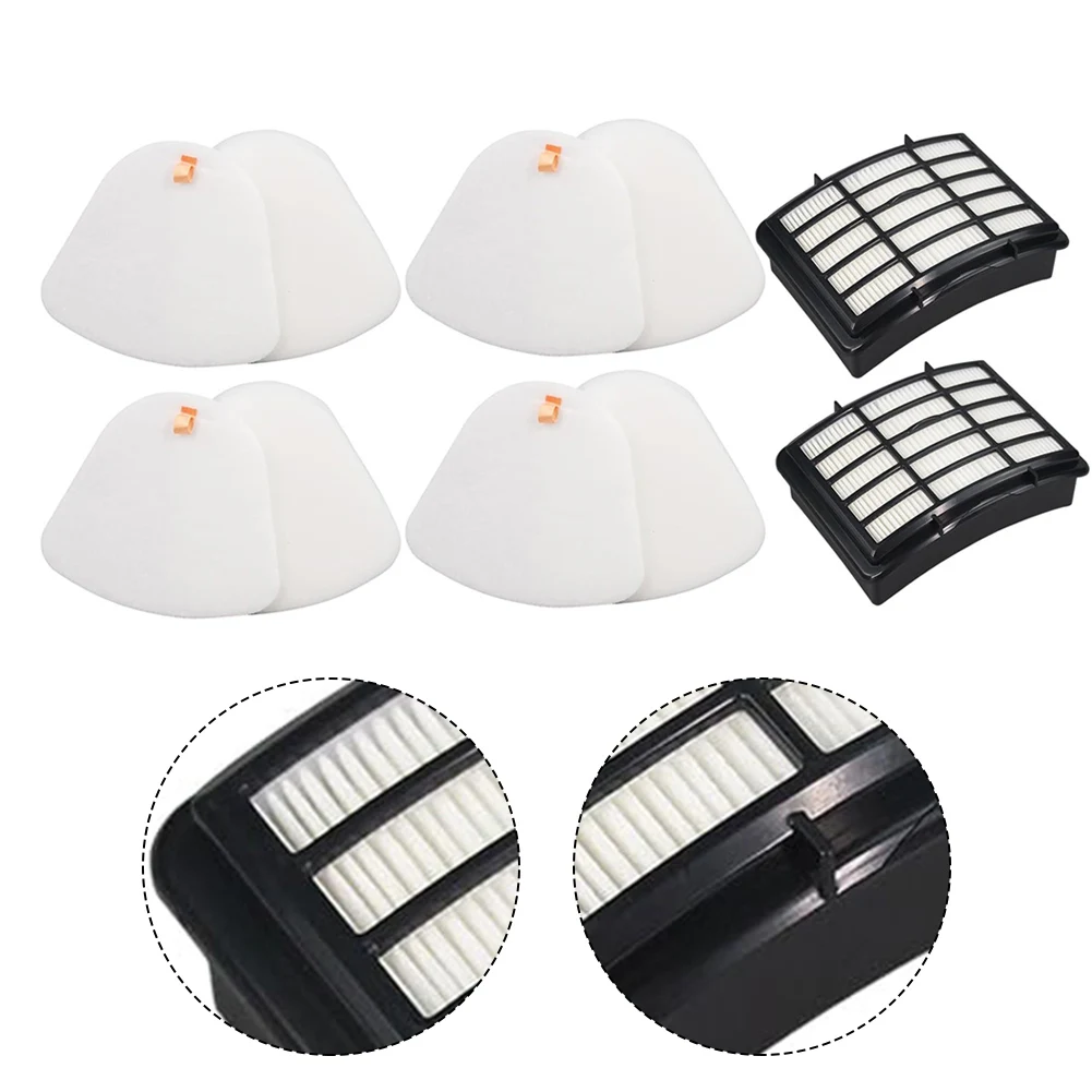 Kit de filtro de espuma y fieltro para aspiradora vertical, piezas de herramientas eléctricas para Shark CU512, CU530, CU500, CU510, CU520, Navigator XL