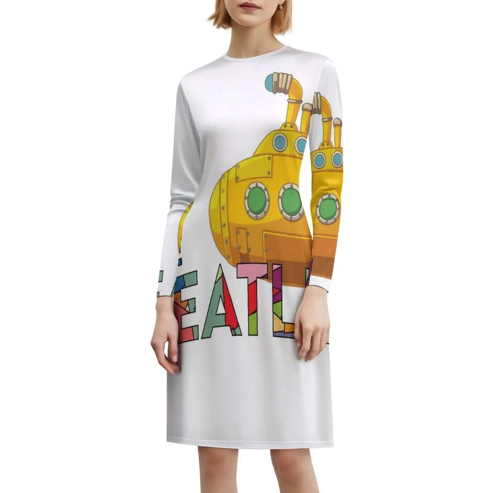 فستان بوهيمي عتيق بأكمام منتفخة أو خيارات بدون أكمام للنساء ملابس نسائية موسيقية #6