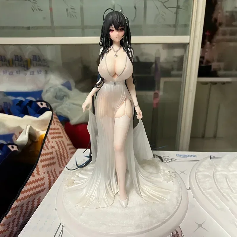 29cm Anigame Azur Lane Figure Taihou Taiho Anime Wedding Girl Pvc Action Figure Game Statue Adult Collection Model Doll Toy Gift