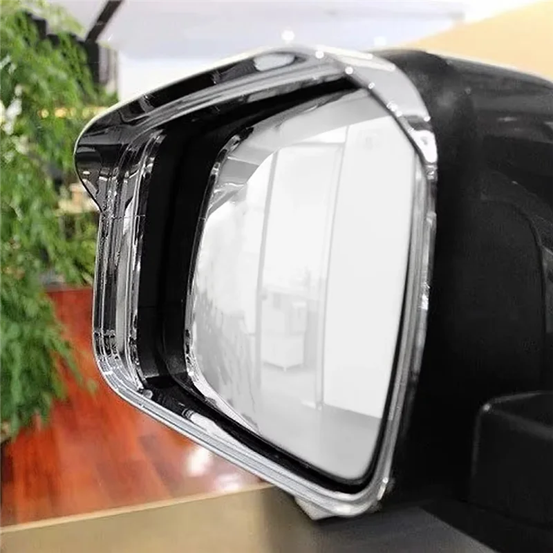 

Высокое качество для Dodge Journey Fiat Freemont 2013-2016, хромированная накладка на зеркало заднего вида автомобиля, наклейка на рамку Rain Ryebrow, аксессуары