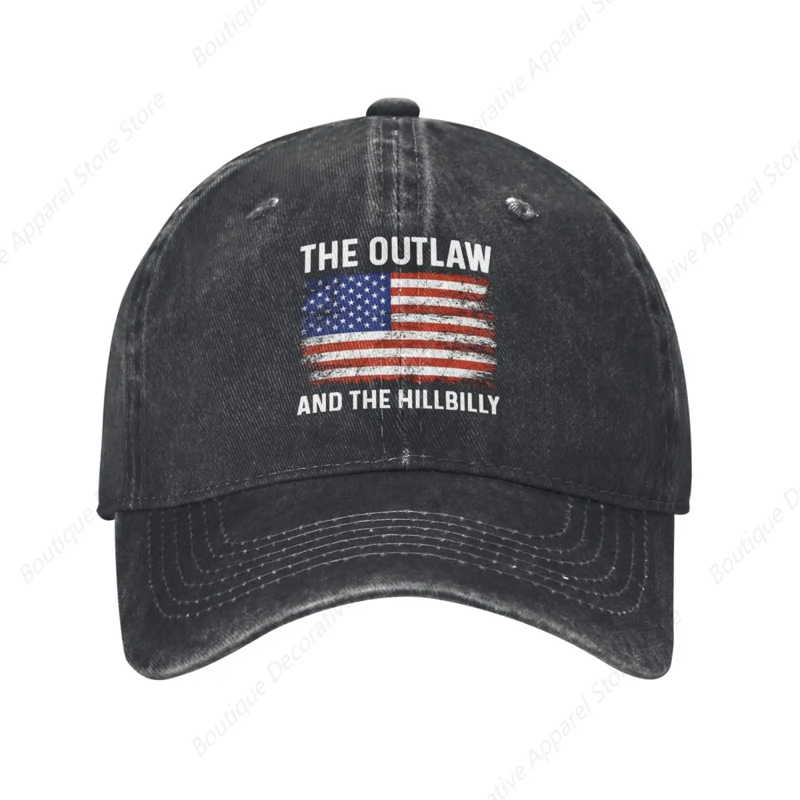 Outlaw Hillbilly 2024 Flag Hat Outlaw Hillbilly 2024 Hat Red image 6
