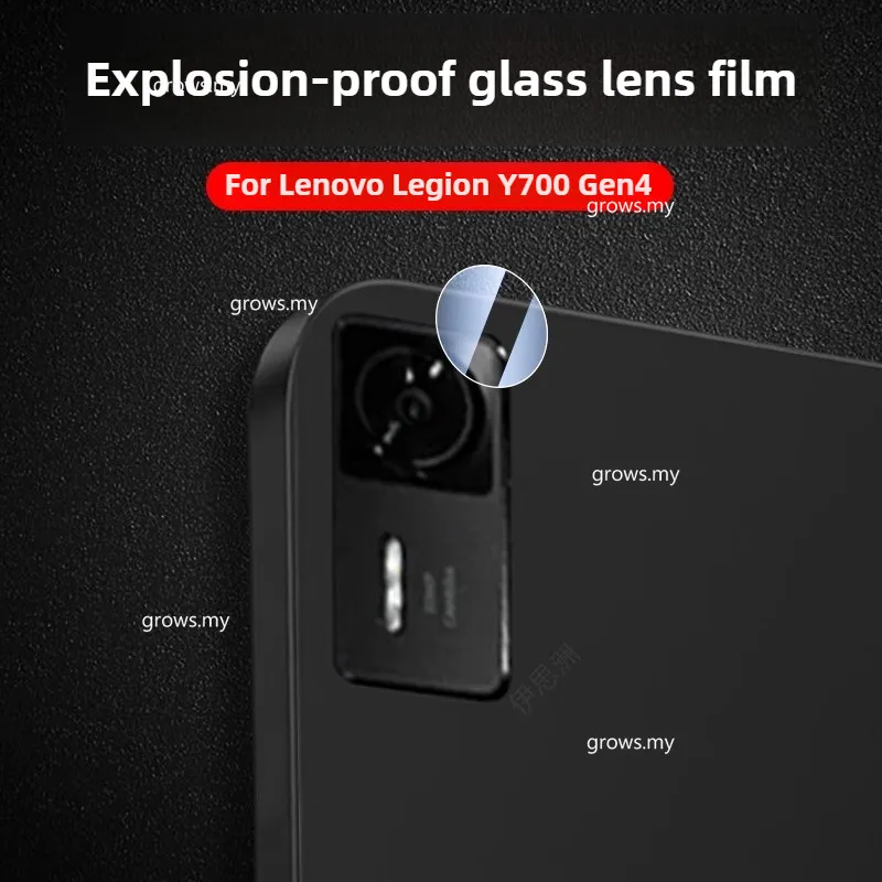 

For Lenovo Legion Y700 4th generation TB322FC Back Camera Lens 9H Tempered Glass Protector Film Legion y700 Gen 4 2025 8.8"