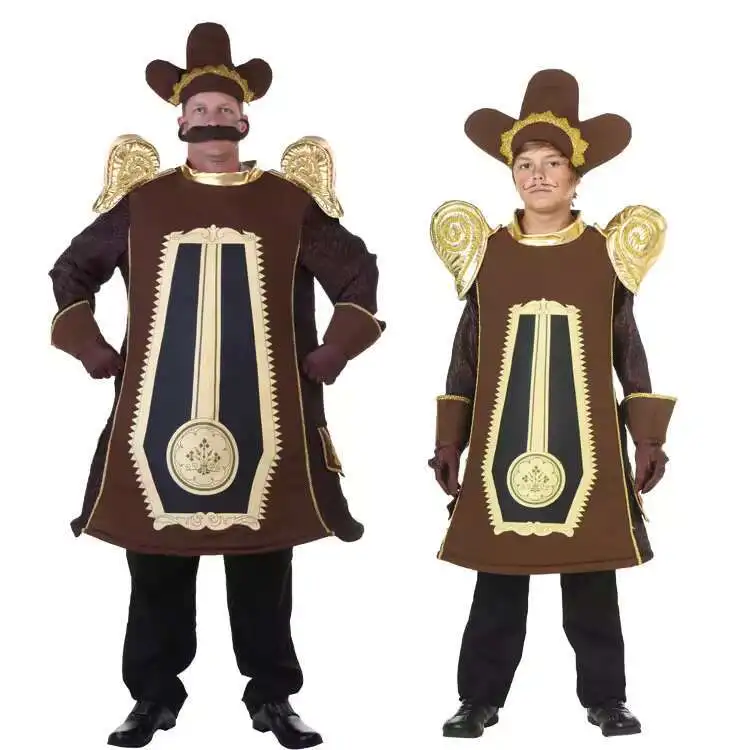 

Cosplay Halloween Children's Day Stage Performance Costume Movie Beauty And The Beast Adult Children's Alarm Clock Costume