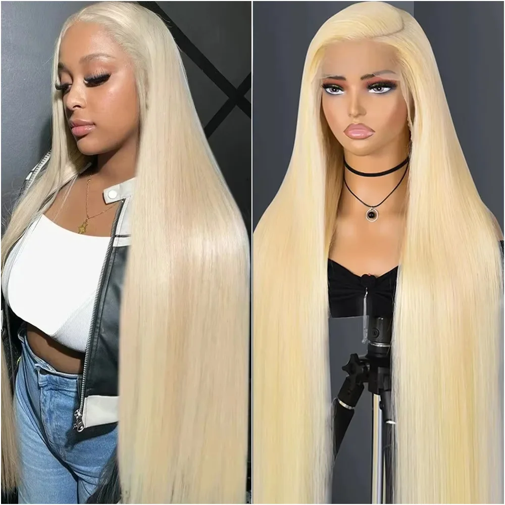 

Парик с HD-кружевной передней частью 13x6, блонд, из натуральных волос, прозрачный кружевной фронтальный парик 13x4 # Прямые парики 613 для женщин: качественные парики на выбор