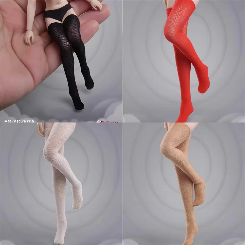 Fire Girl Toys FG-YC-007 1/12 Female High Quality Seamless Pantyhose Mid-Long Leg Socks Fit 6