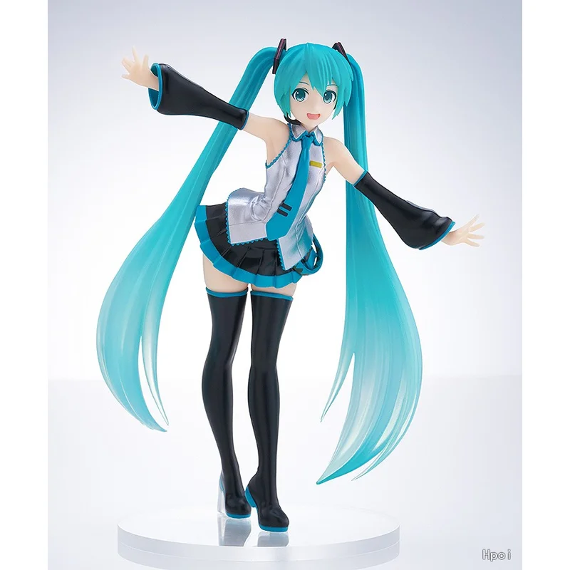 GSC Original POP UP PARADE Hatsune Miku Transparent Color Ver. Anime zabawki figurki akcji dla chłopców dziewcząt prezenty urodzinowe dla dzieci