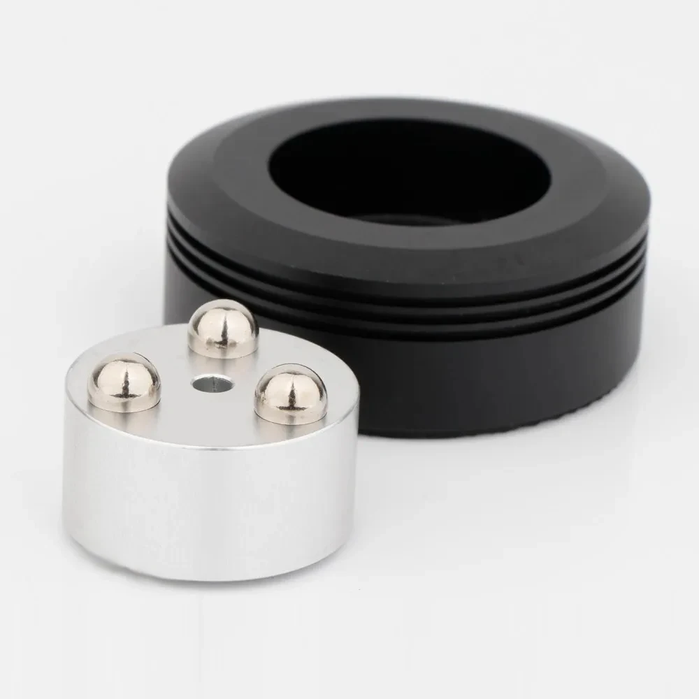 

SP5020B HiFi Aluminum Alloy Shock Absorber Foot Pad with Stainless Steel Bead Speaker, AMP, Turntable CD Isolation Stand Base