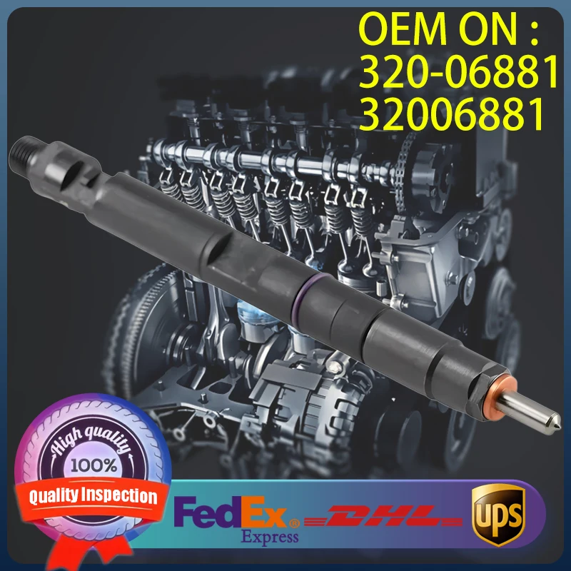 

High Quality Common Rail Diesel Injector 320-06881 28317158 for JCB Engine 444 4.4L Skid Steer Loader 225 260 280 300 330