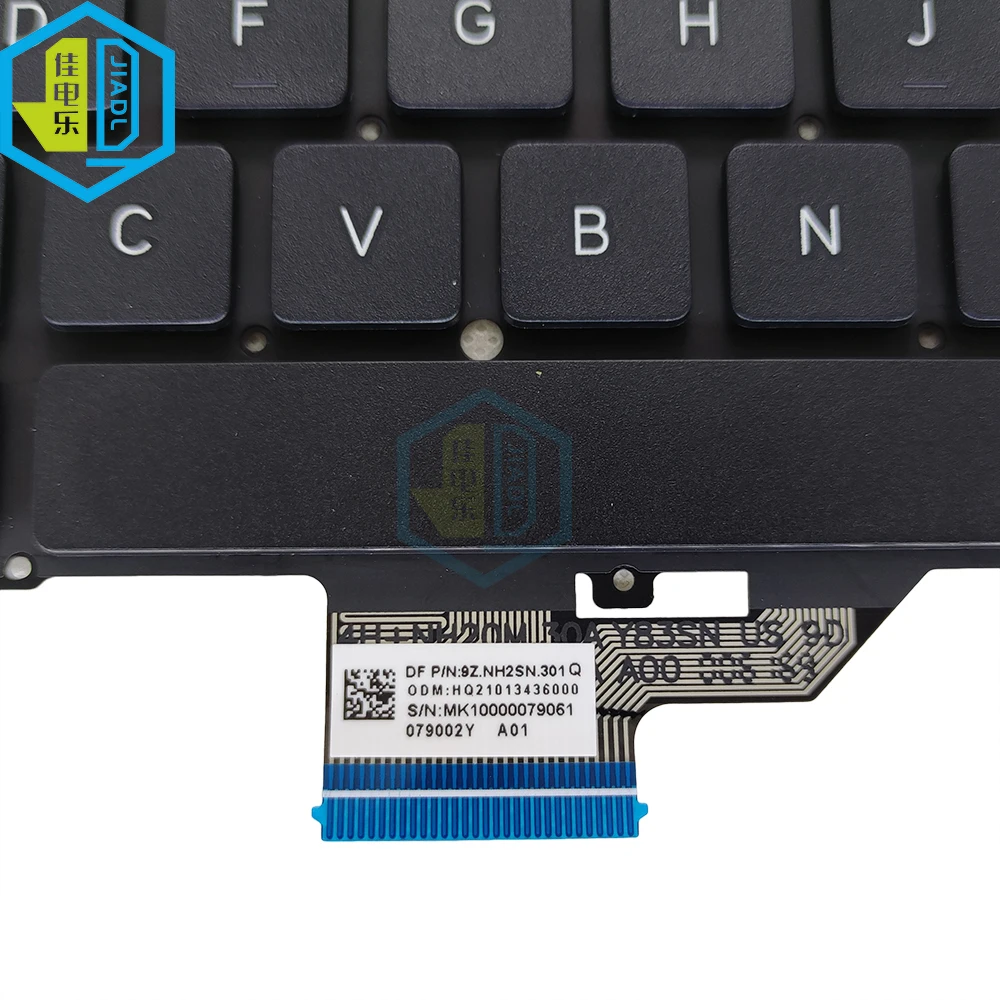 Imagem -04 - Teclado do Portátil Original Inglês Eua para Xiaomi Pro X14 Redmibook Pro 14 Xma2006 Xma 2006 Eua Substituição Teclados 9z.nh2sn.301
