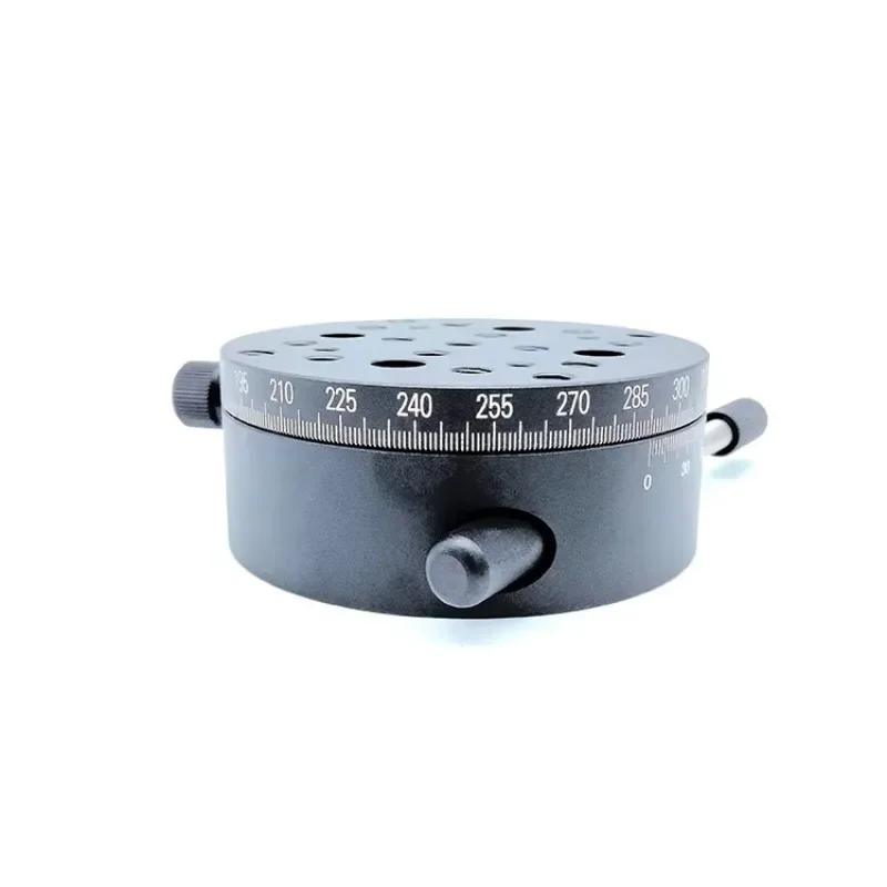 82TS-B Precision Rotary Stage, Manual XY Micrometer Adjustment Stage, Digital Hand Screw Drive, 5kg Load Optical Alignment Tool