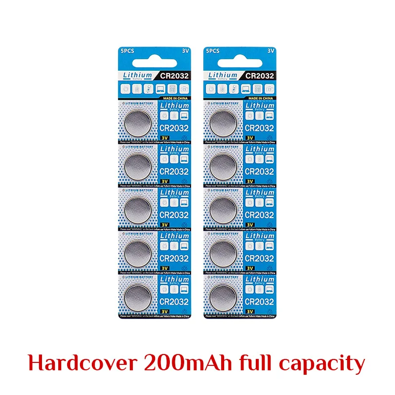 20PCS Button Coin Cell 3V CR2032 CR 2032 Lithium Battery DL2032 ECR2032 BR2032 for Toy Car Remote Control Calculator Motherboard