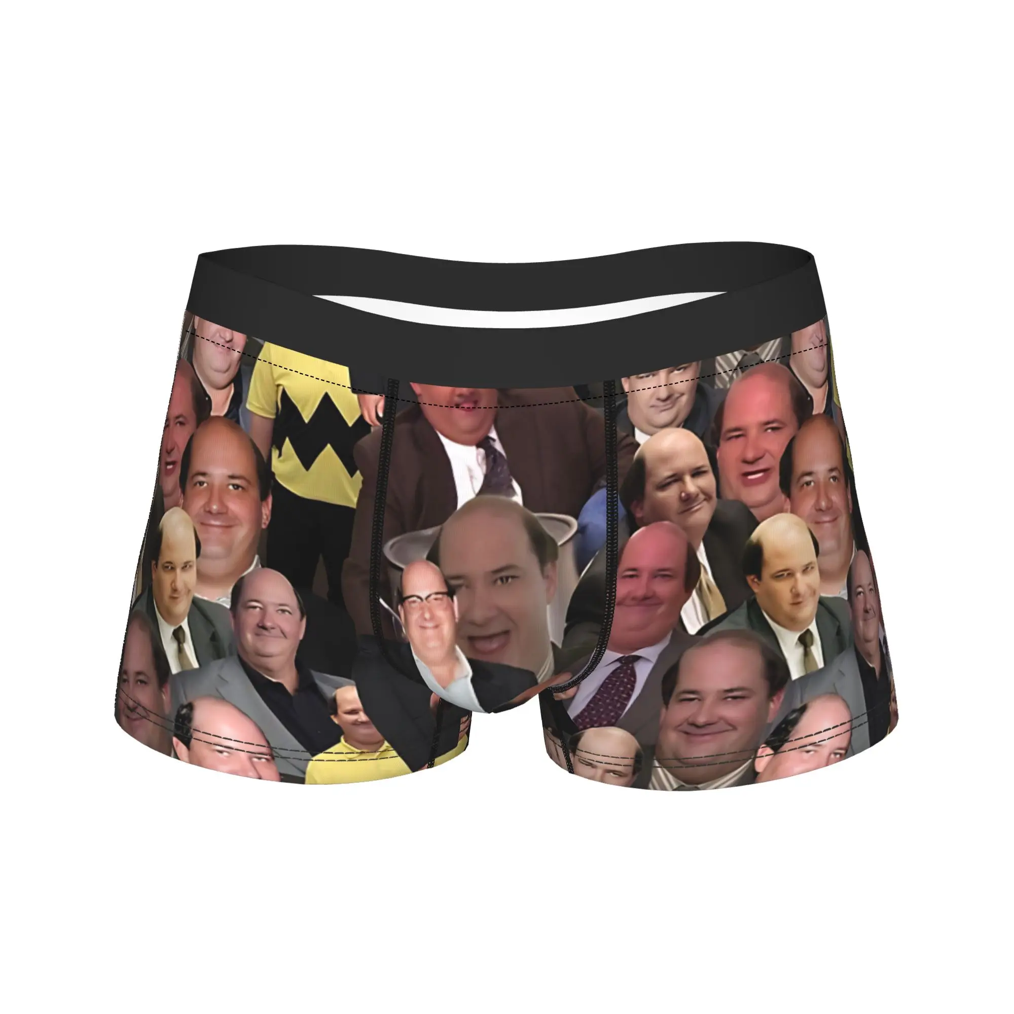 

Kevin Malone Group Underwear The Office Males Boxer Brief Soft Trend Boxer Shorts High Quality Printed Oversize Underpants