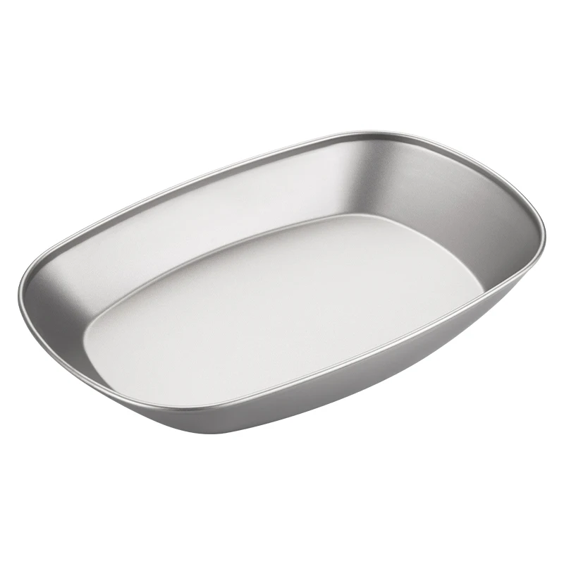 

Pure titanium, dinner plate, outdoor, camping, plate, fish household, steak
