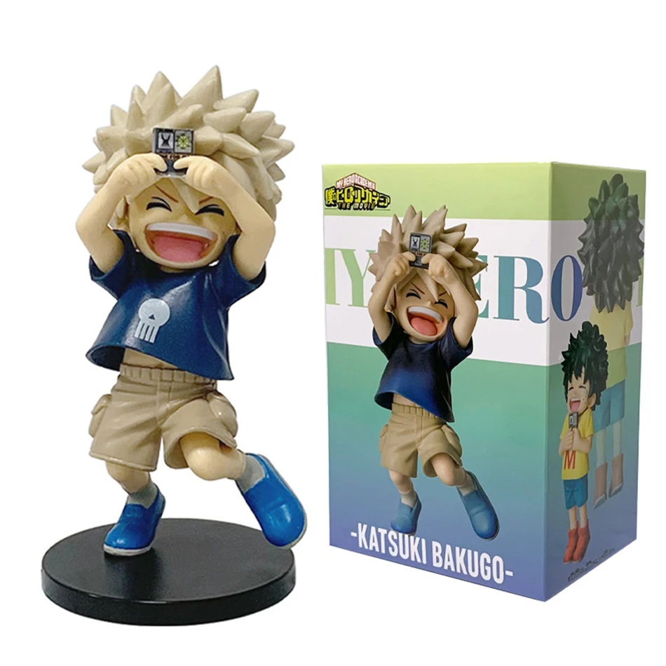 New Arrival My Hero Academia Childhood Izuku Midoriya / Childhood Katsuki Bakugo Action Figures Decorations Doll Model Toy Gift