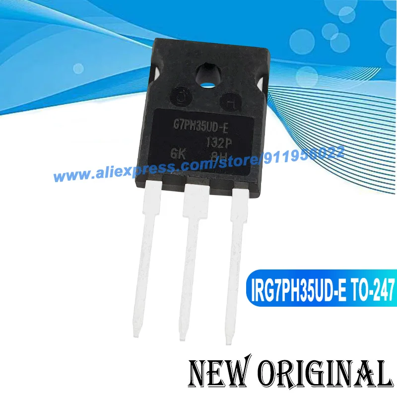 (5 Pieces) IRG7PH35UD-E G7PH35UD-E TO-247 1200V 20A / IRG4PC50FD G4PC50FD 600V 39A / GP4063D IRGP4063DPBF 600V 96A TO-247