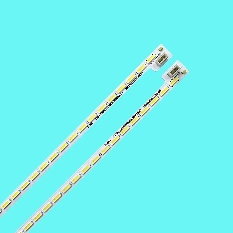 2pcs/set 72lamps New LED Backlight Strip For 55K1T CRH-A5570202403L365Rev1.1 7710-655000-L010 604MM