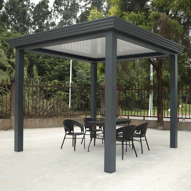 

Retractable Roof Pergula Aluminum Terrace Pergolas Set China Metal Patio Motorized Kit Awning Pergola