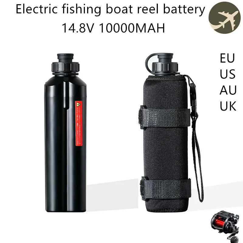 10000MAH Battery for Daiwa Shimano Seaborg Fishing Electric Reel Battery Portable 12V Tanacom 750 1000 Seaborg 200 500 Waterpr
