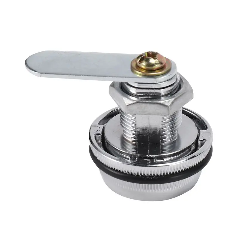 AT05-6X مجموعة رمز سبيكة قفل كامة بدون مفتاح صندوق بريد آخر خزانة RV 3 قرص فضي #1