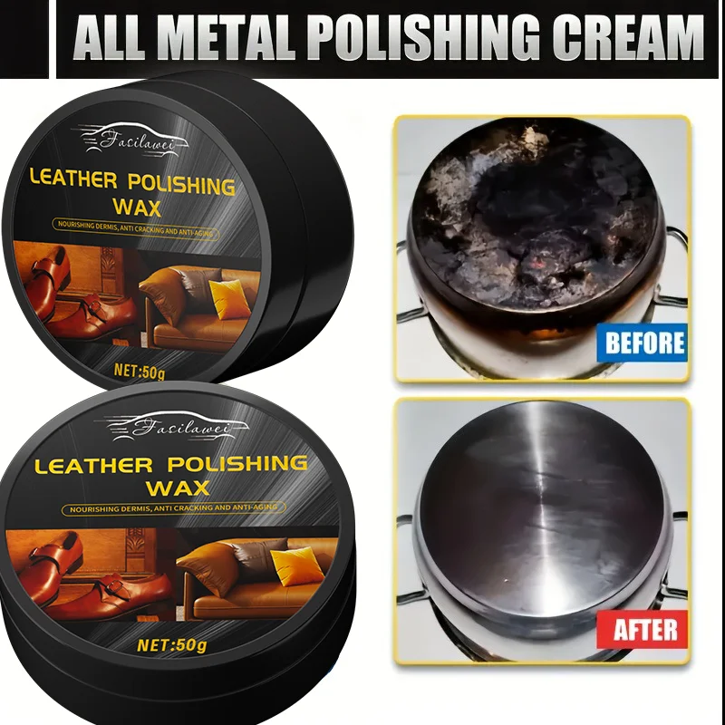 كريم تجديد المعادن متعدد الأغراض/وكيل إصلاح وتلميع الكروم، مناسب للسيارات والدراجات النارية