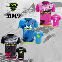 Summer Outdoor Sports Quick-drying Jersey 90 Minutes Series MM9 JUL Football Shirt Men's Fitness Training O-neck T-shirt