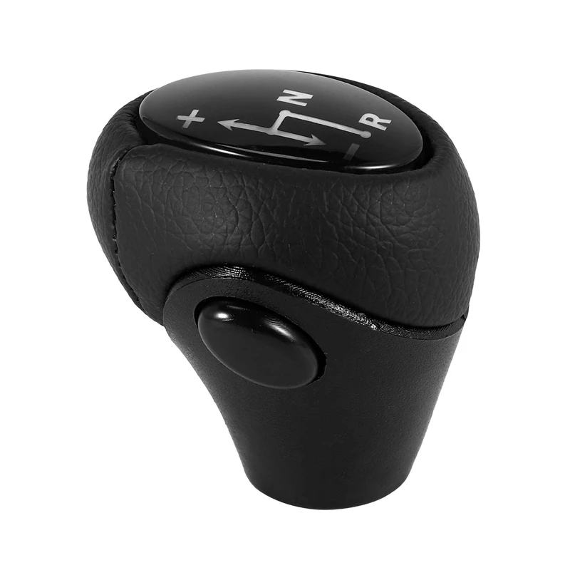 Auto Parts Leather Automatic Gear Shift Knob Lever Shifter For Mercedes Benz Smart Fortwo Roadster 450 451 Brabus Fortwo